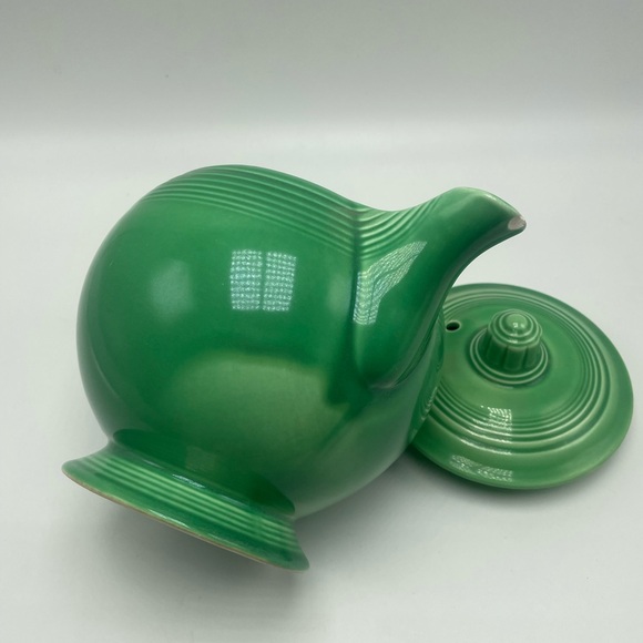 Fiesta teapot, lid original green vintage Homer Laughlin - Picture 7 of 8